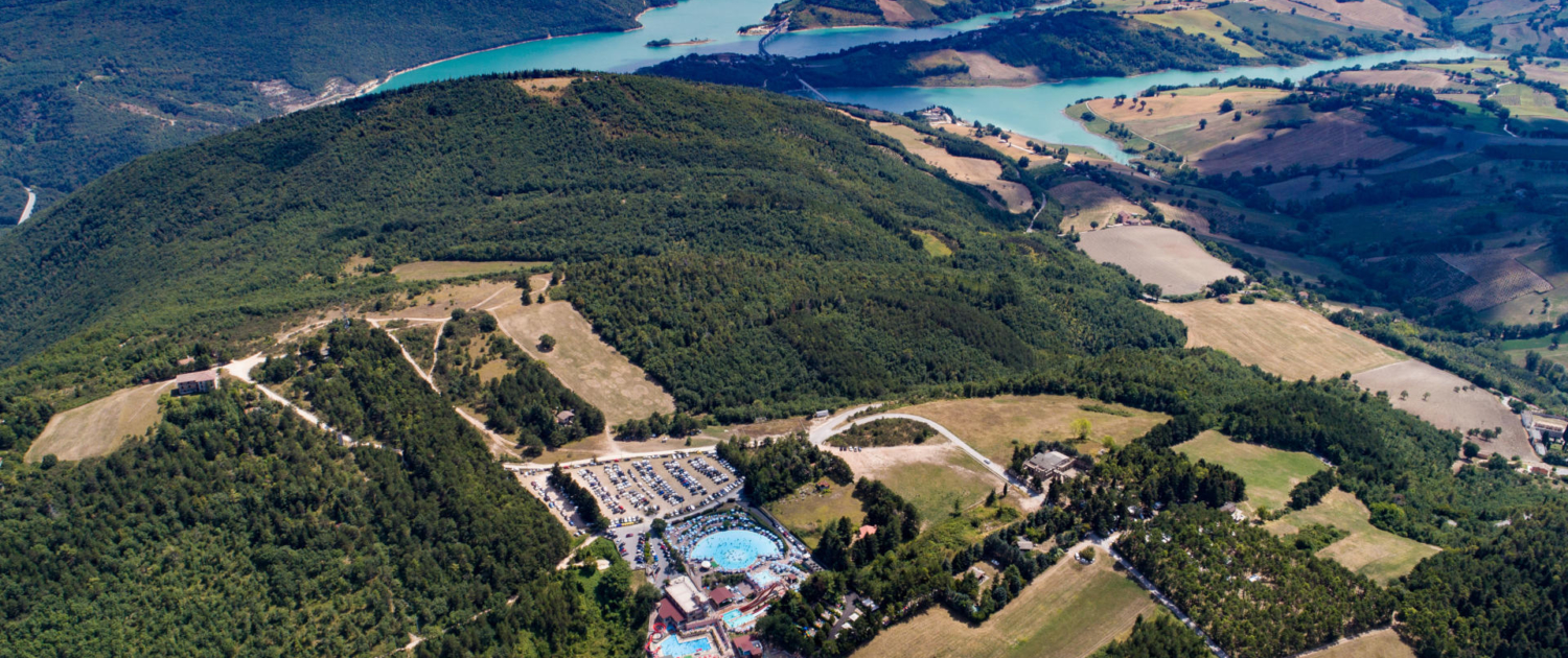 Eldorado water park in Apiro (Macerata, Marche, Italy)